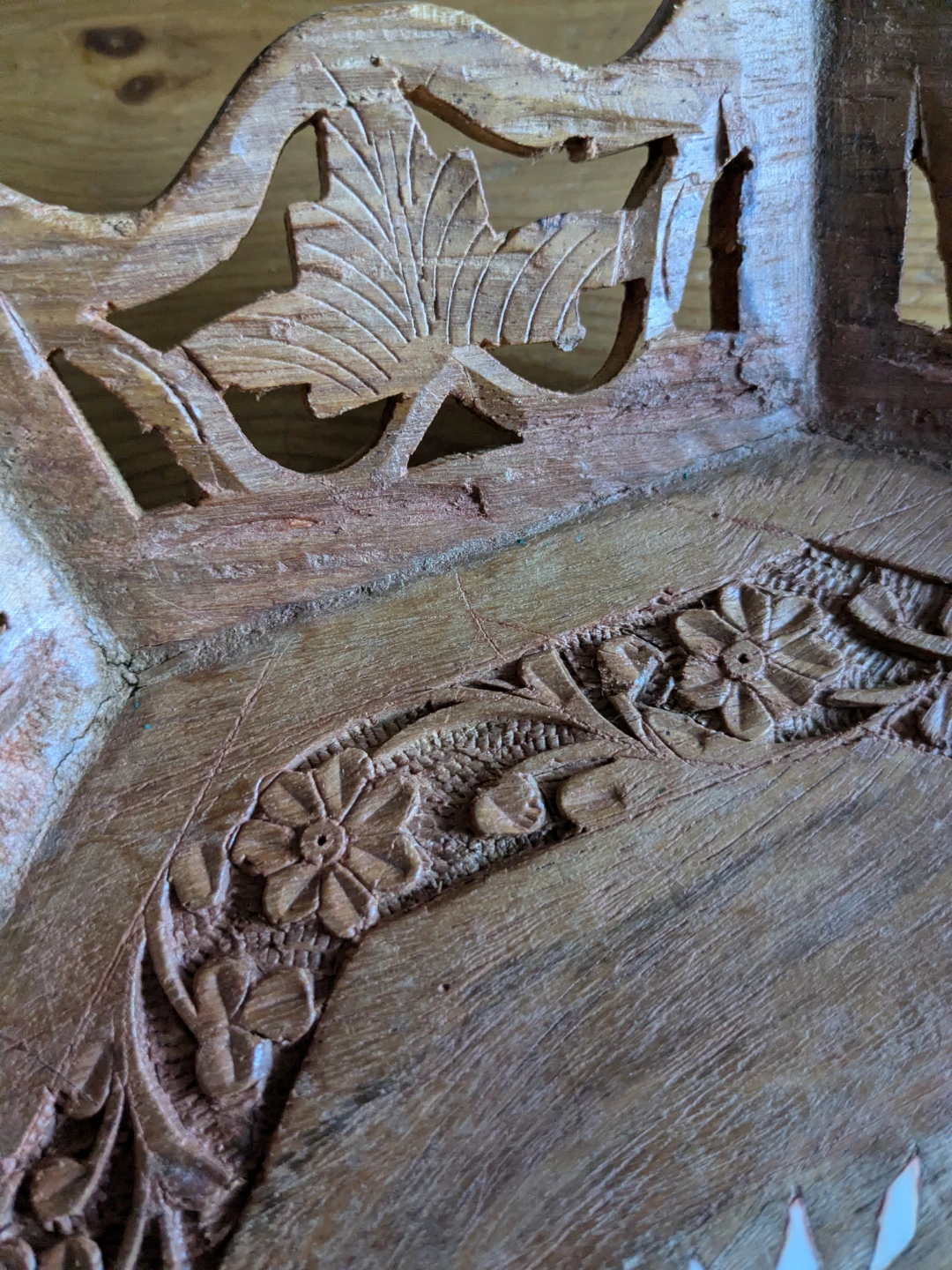Carved Wooden Decorative Bowl - photo 5