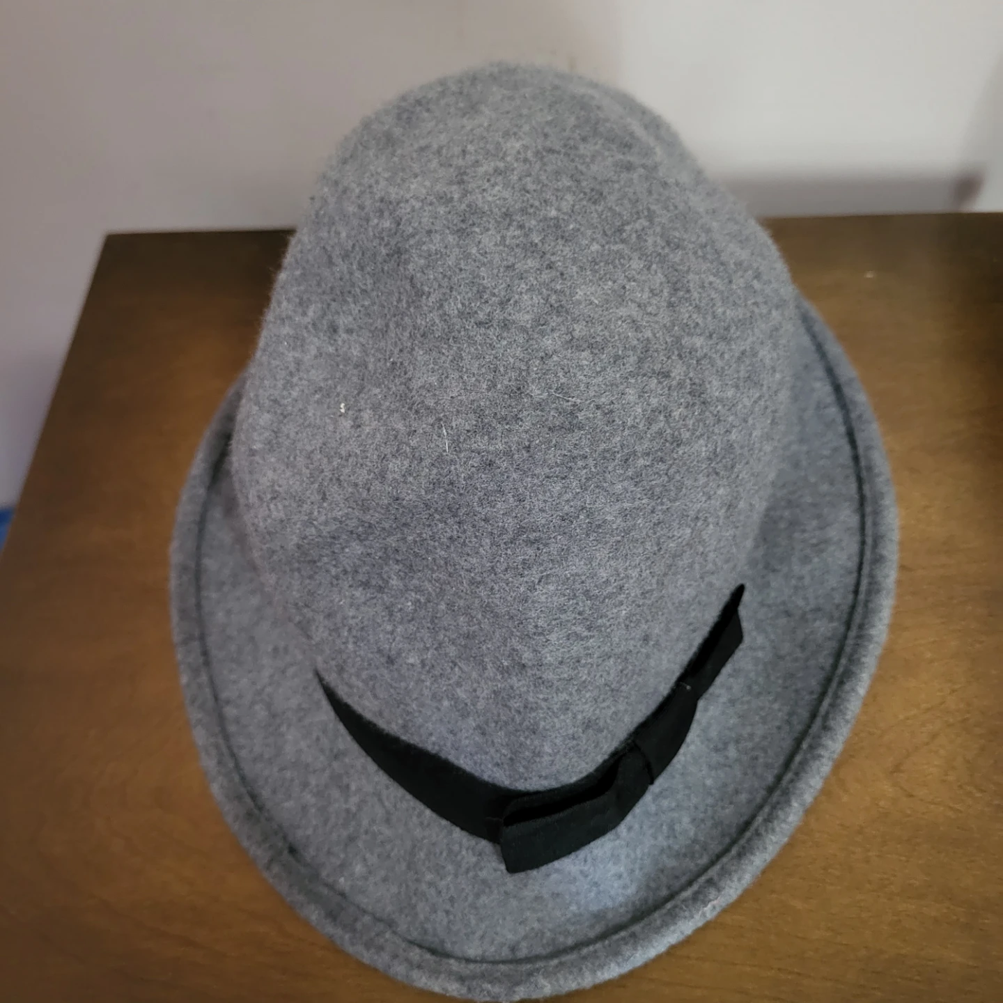 Grey Wool Hat