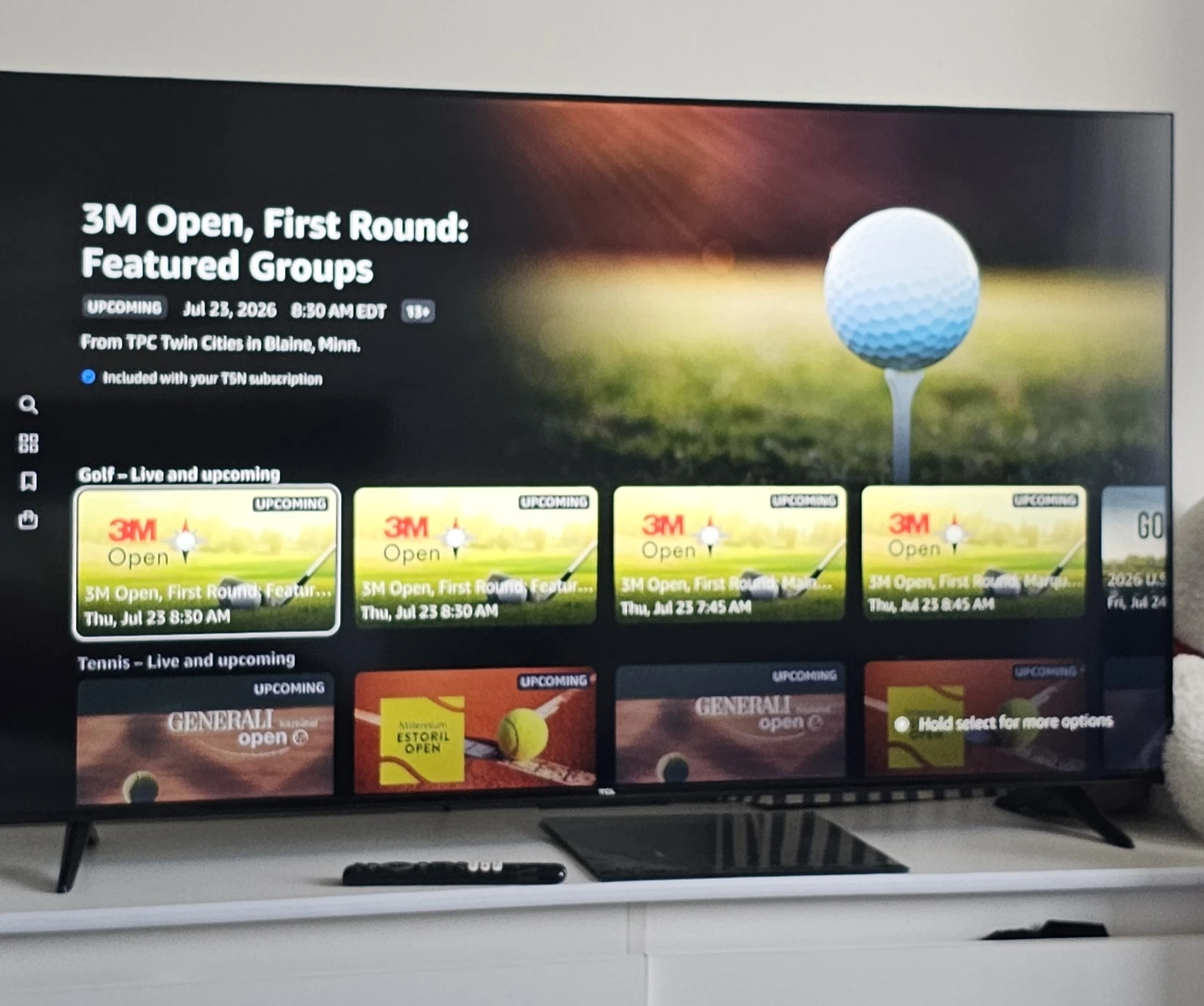 TCL 55"4k SMART TV