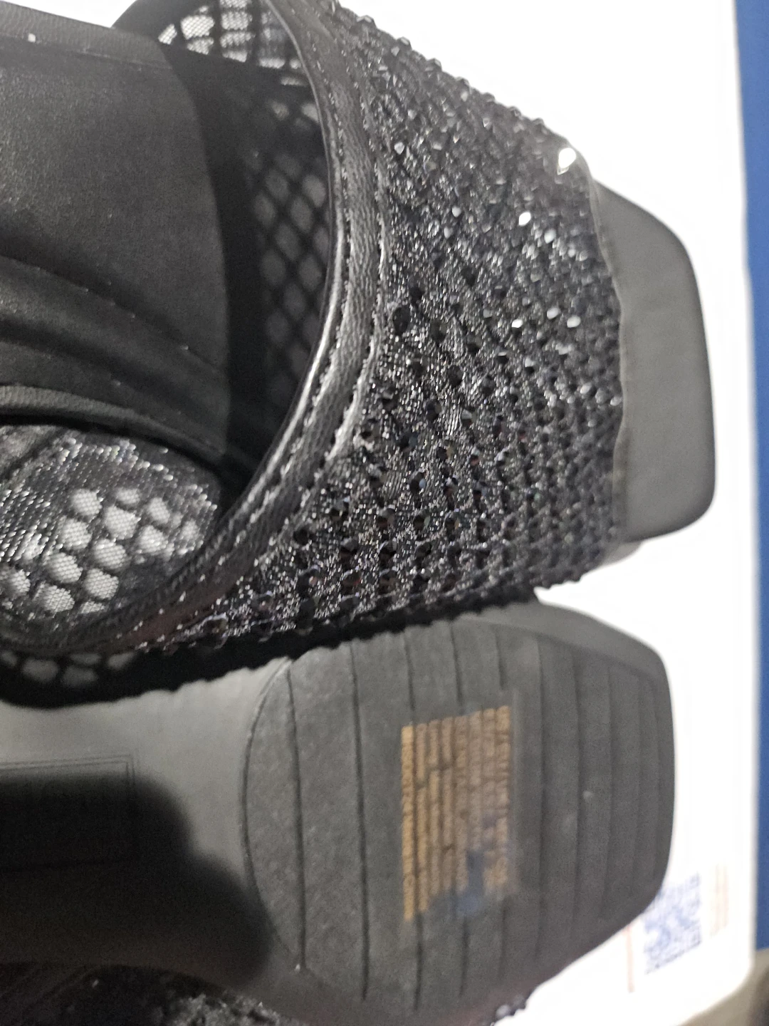 REACTION Kenneth Cole Women's Black Mesh Slide Sandals - photo 4