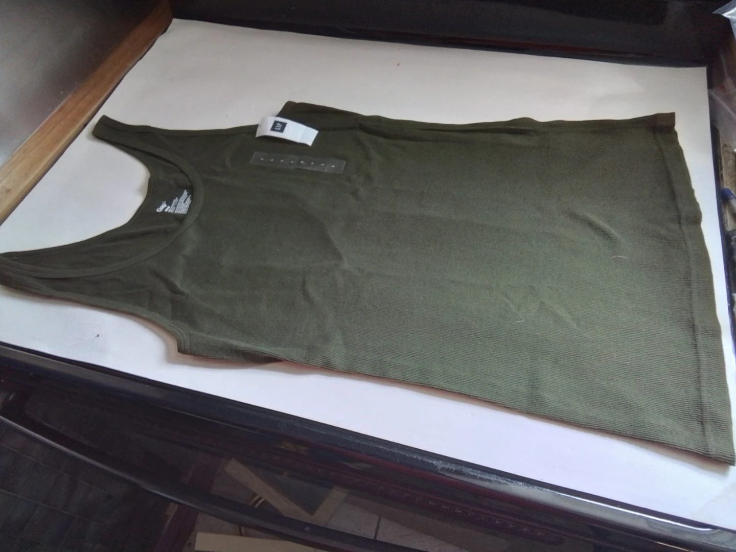 Gap Tank Top - Olive Green - Size L