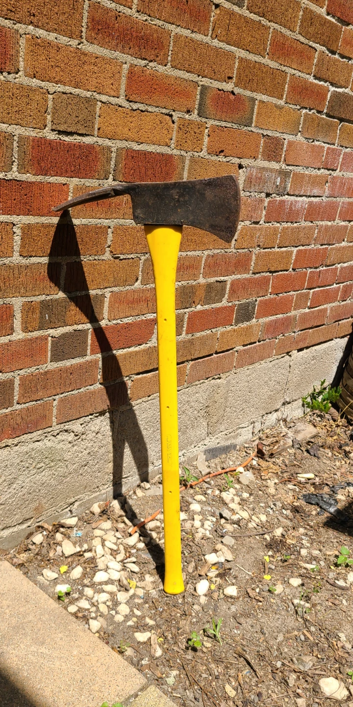 Pick Axe with Plastic Handle - Dig Trenches, Chop Roots, Etc.