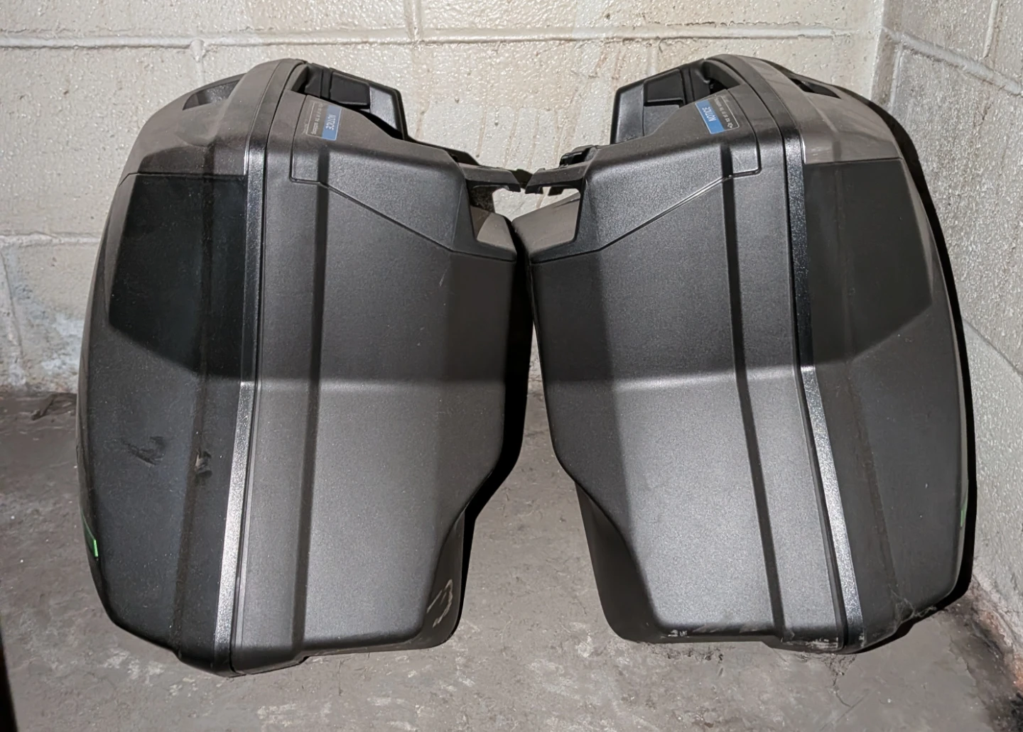 Kawasaki Black Saddlebags Panniers - photo 5