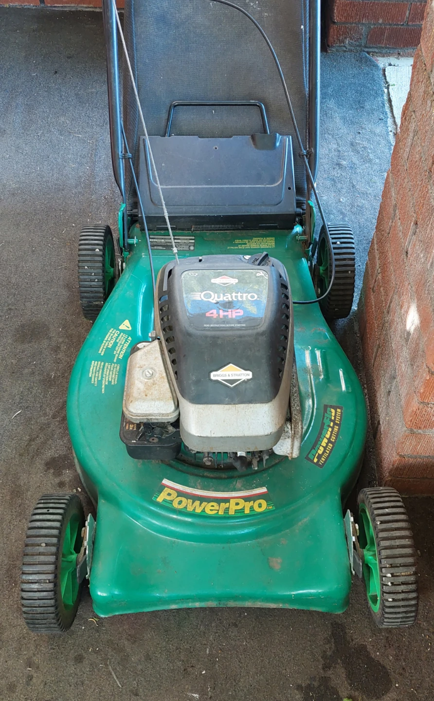PowerPro Quattro 4HP Lawnmower - photo 2