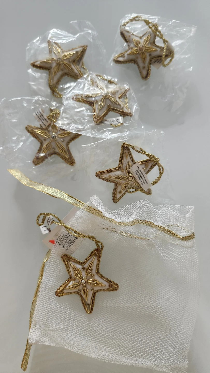 Set of 6 Star Napkin bands - photo 3