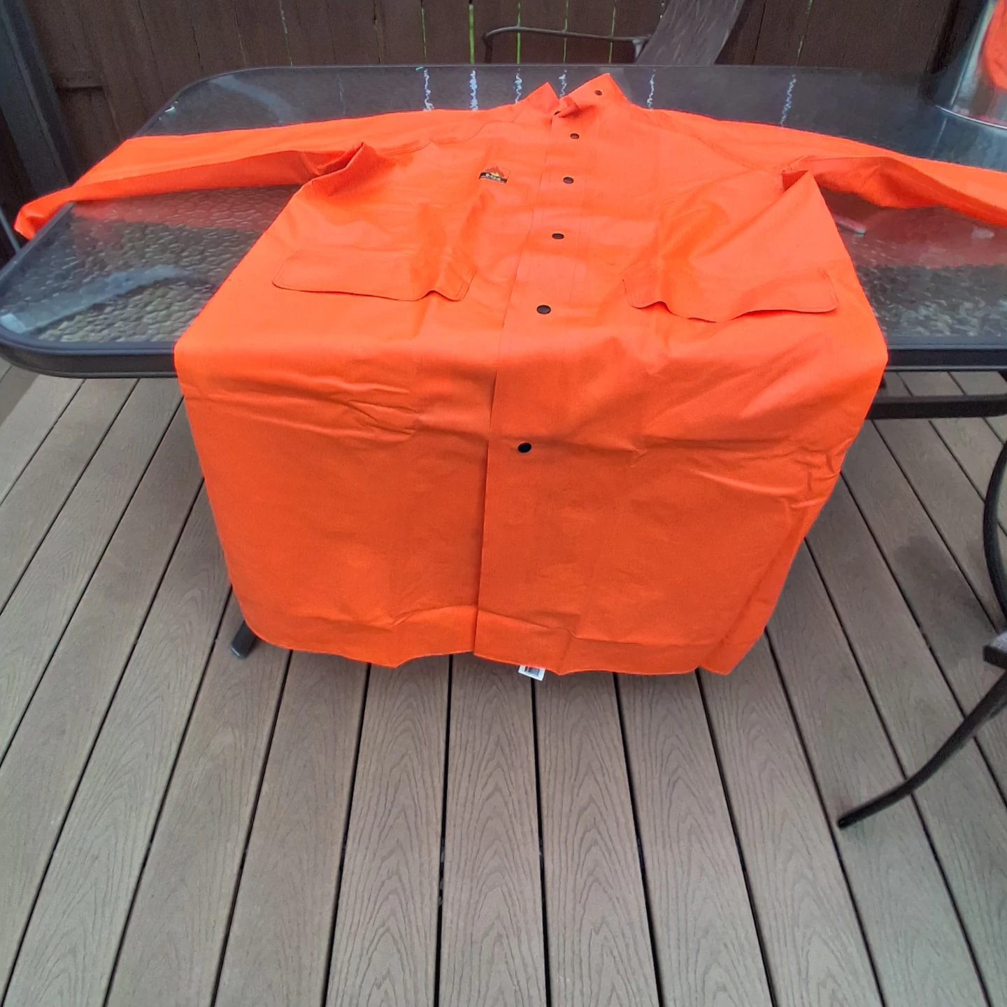Helly Hansen Orange Rain Jacket - photo 3