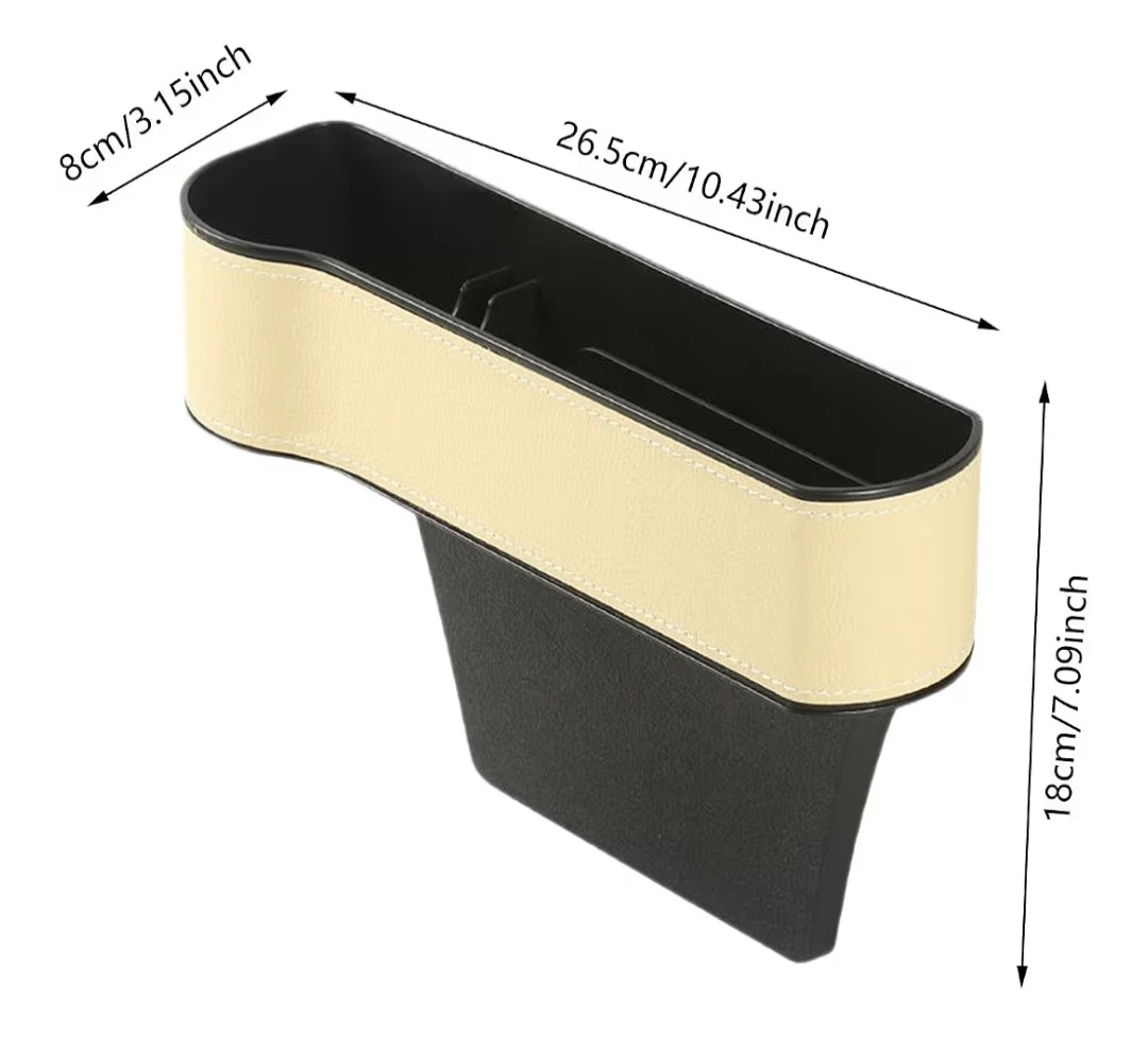 Car Seat Gap Organizer with Cup Holder Set of 2 - photo 5