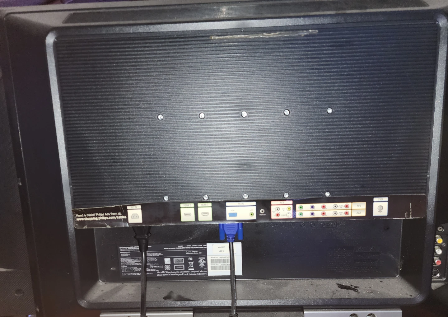 Magnavox 32" Flat Screen LCD Monitor TV Tuner - photo 2
