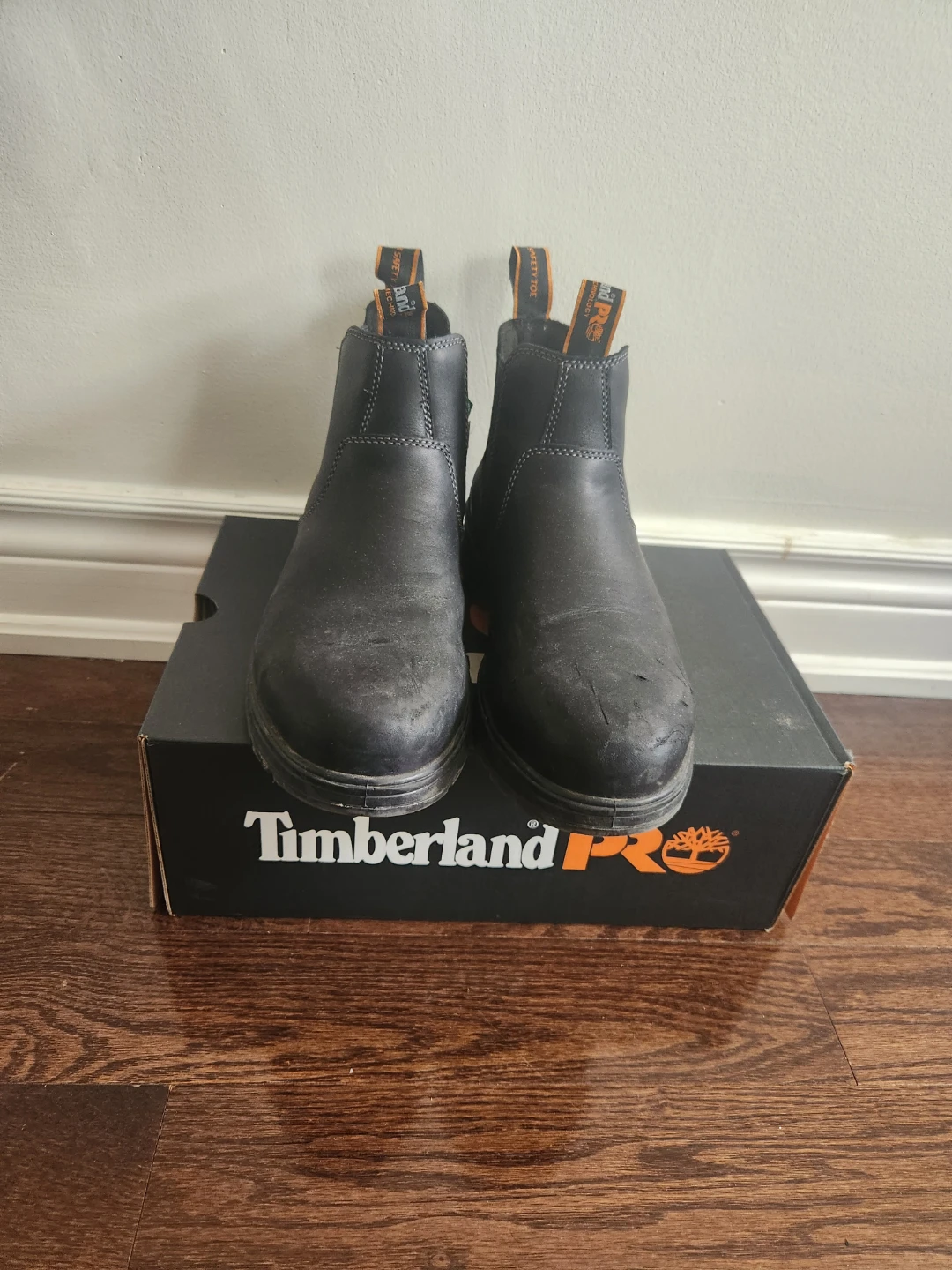 Timberland PRO Black Chelsea Work Boots