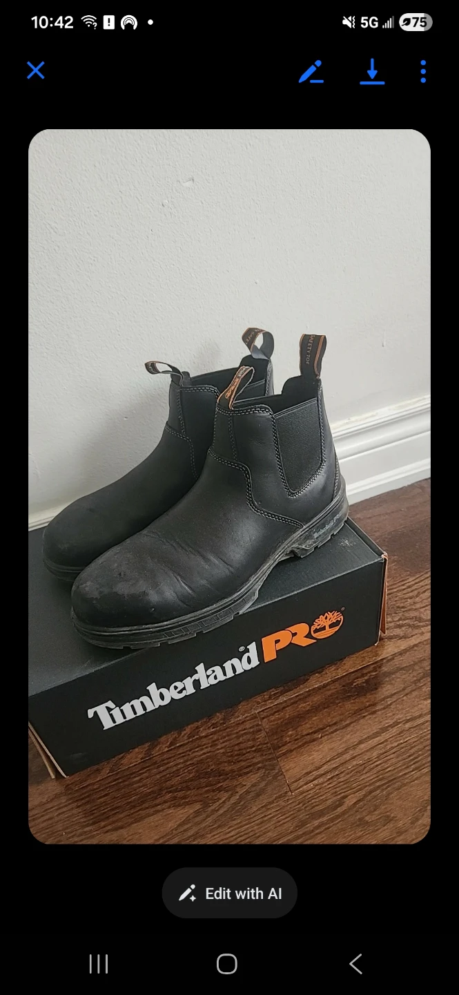 Timberland PRO Black Chelsea Work Boots - photo 3