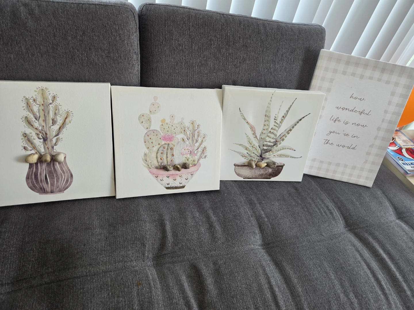Cactus and Succulent Wall Art Set