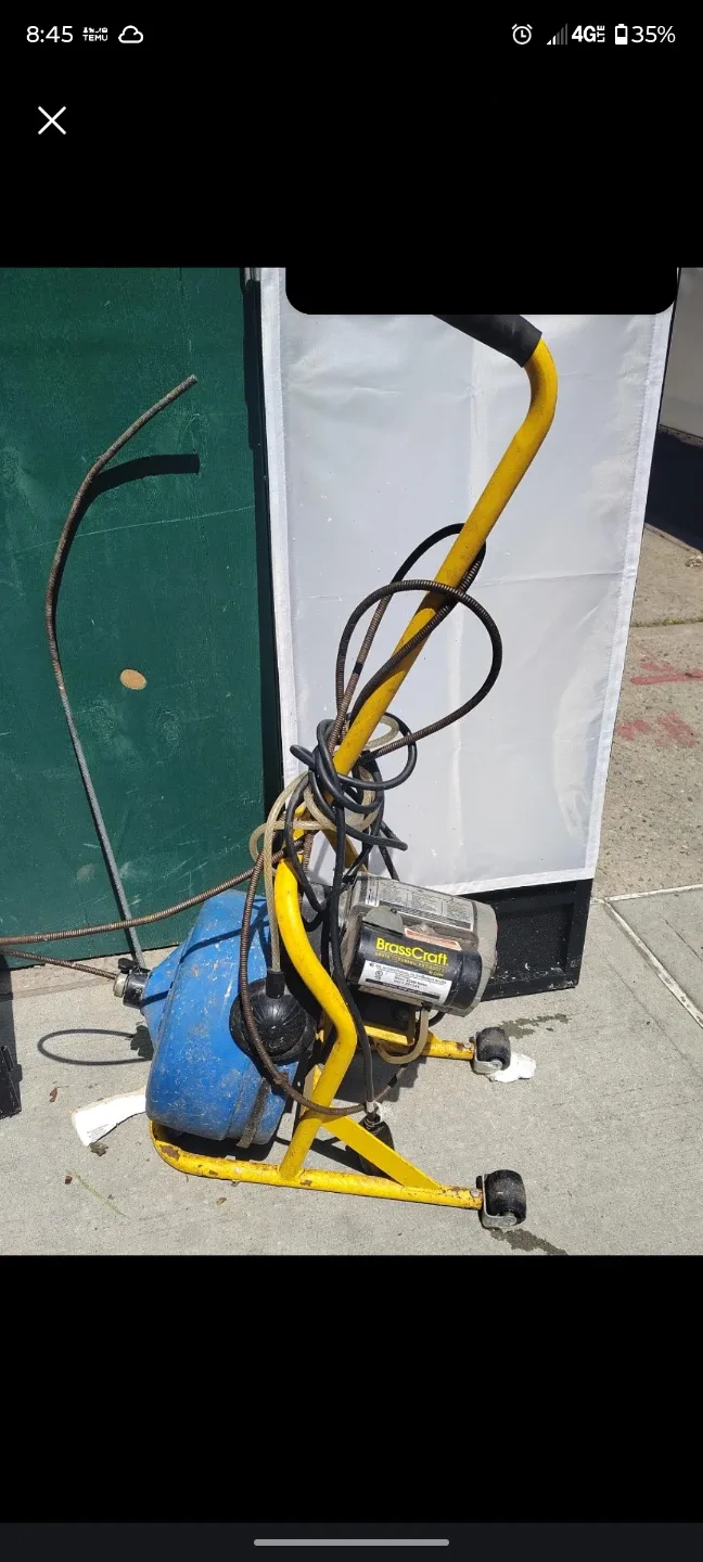 BrassCraft Drain Cleaning Machine