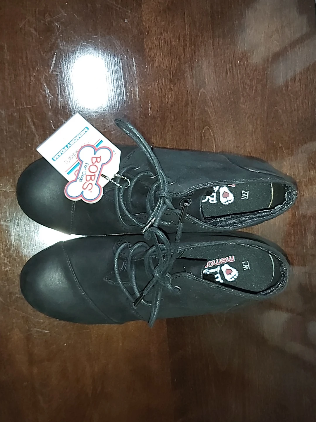 🥾 Brand New Skechers BOBS for Dogs Women's Wedge Boots Size 7 🖤 - photo 3