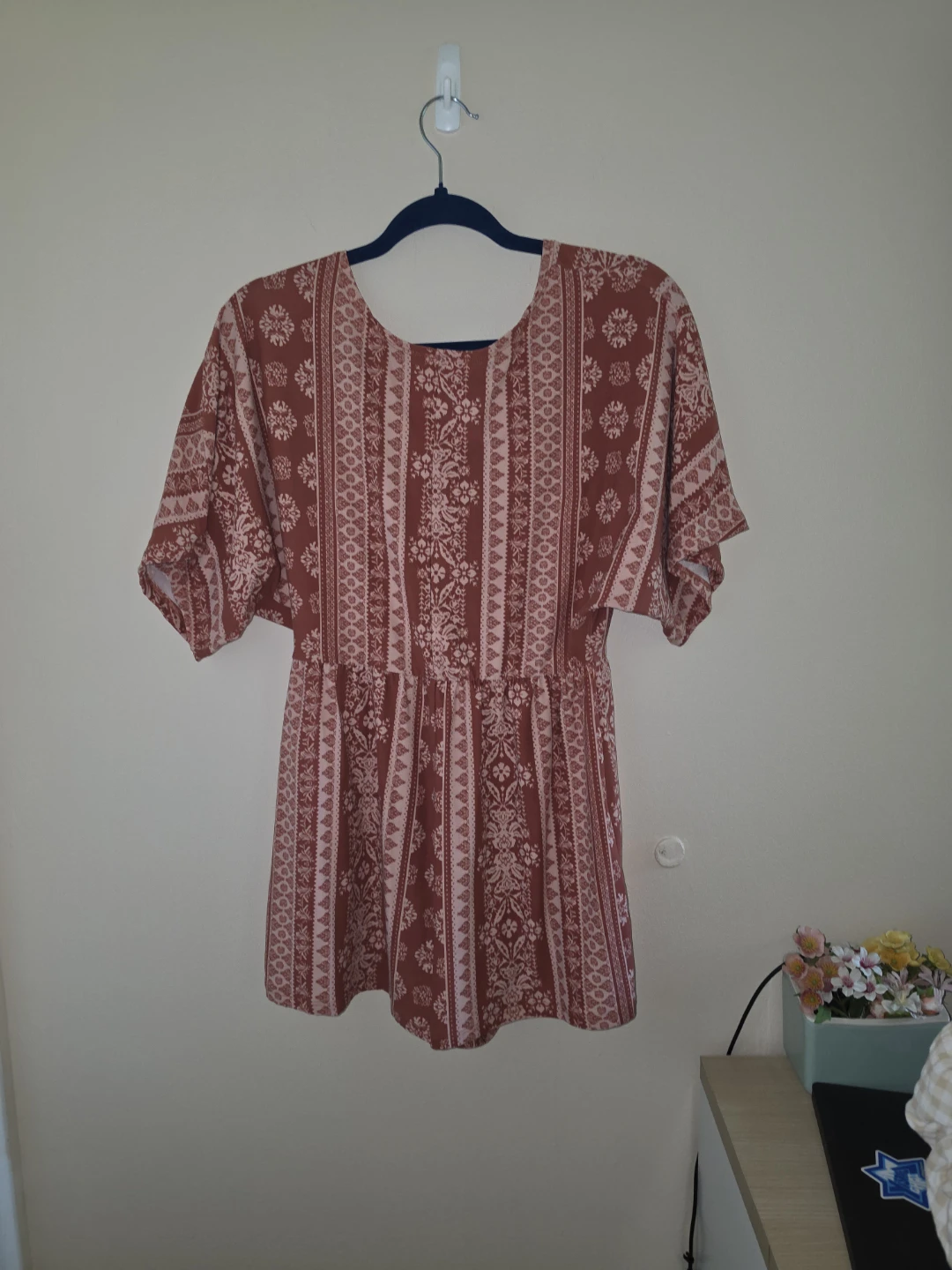 Pink Coral Romper - Size M-L - photo 4