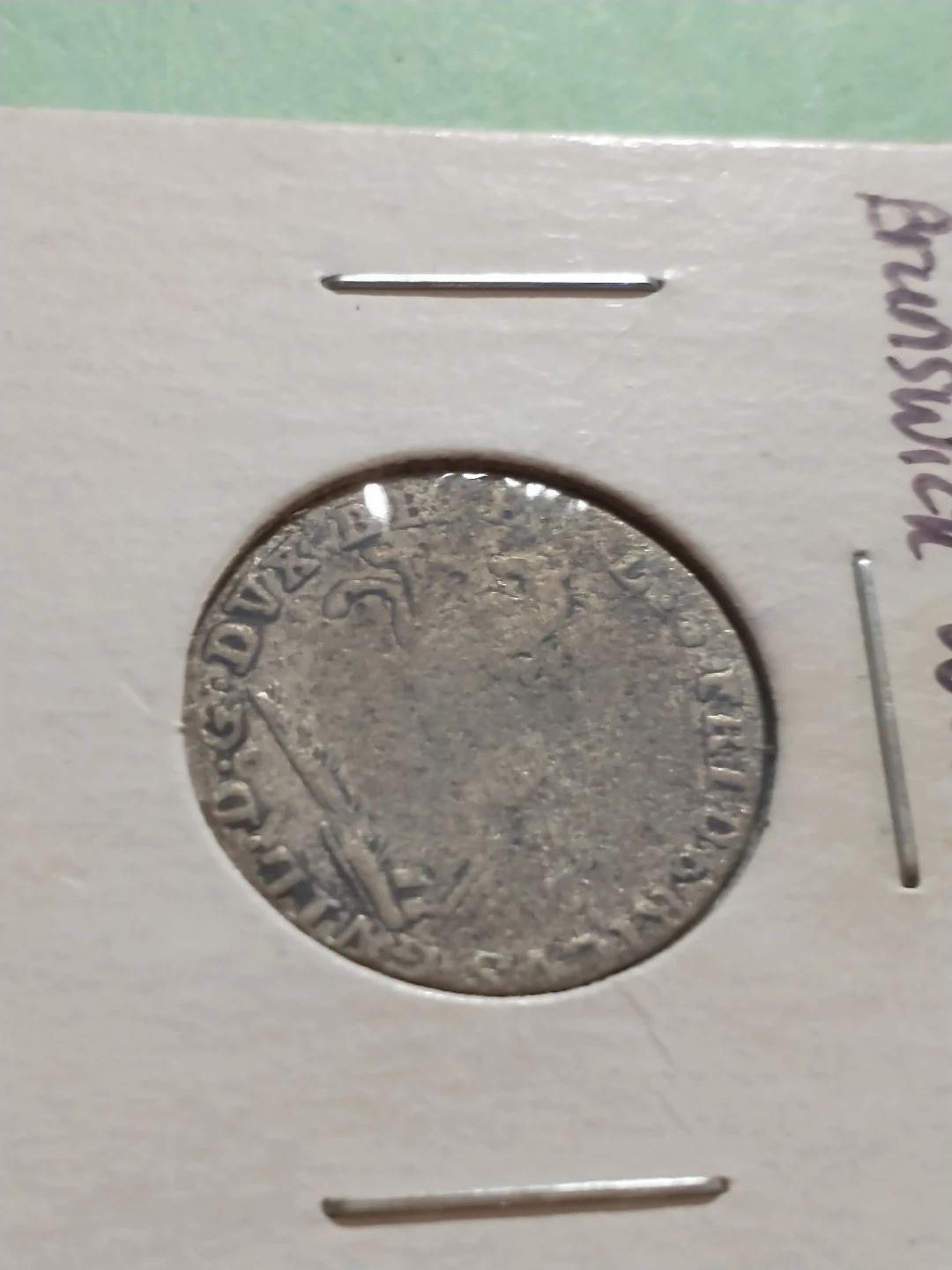Brunswick-Wolfenbuttel 1815 Silver Thaler Coin - photo 3