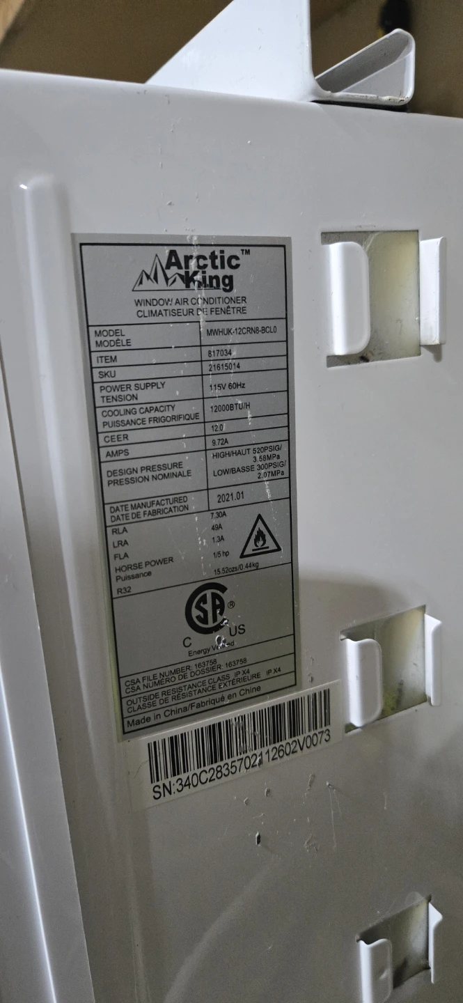 Arctic King Window Air Conditioner - 12000 BTU - photo 2