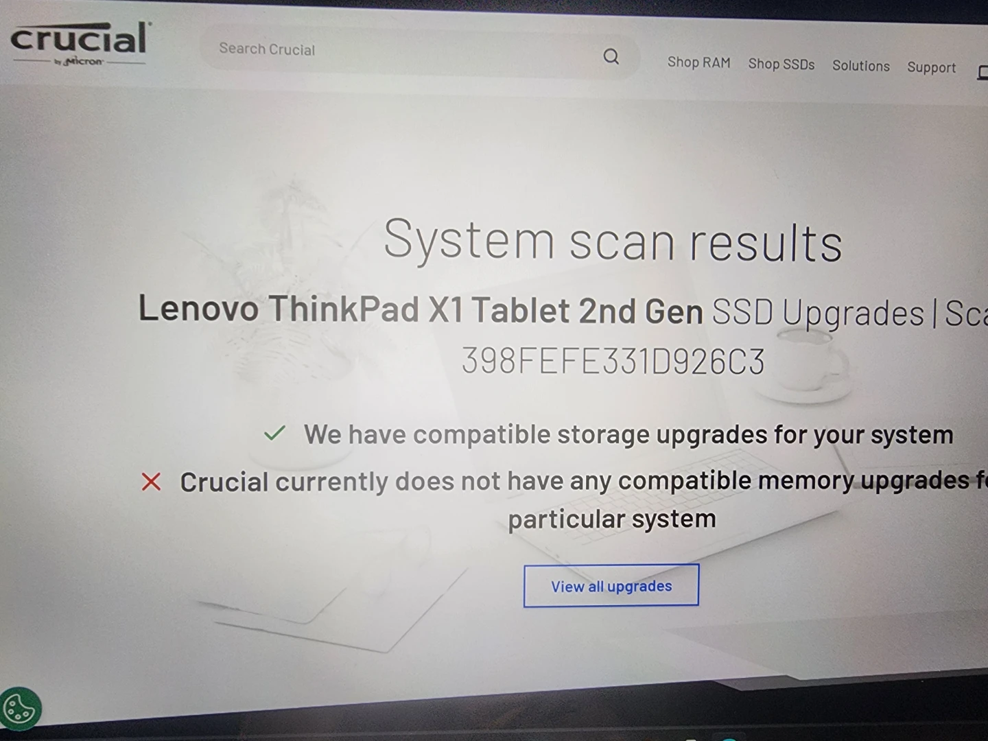 Lenovo ThinkPad X1 Tablet 2nd Gen (Type 20JB, 20JC) - photo 3