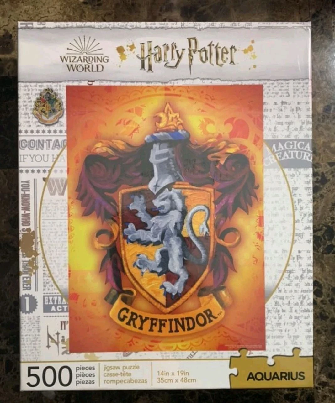 Harry Potter Gryffindor 500 Piece Jigsaw Puzzle Brand New