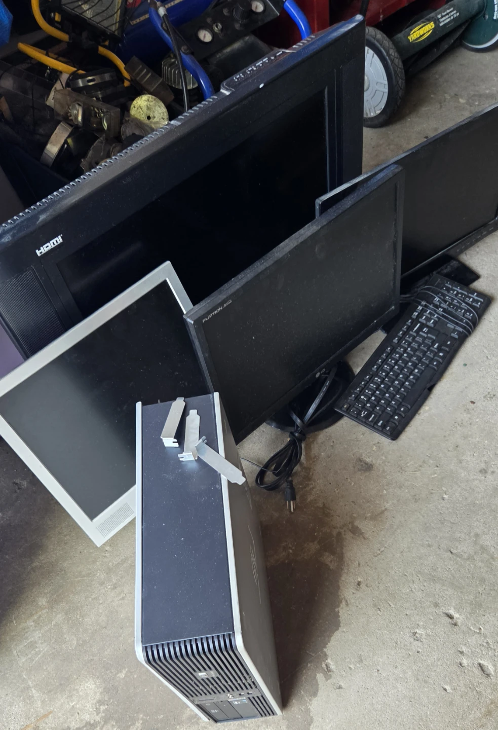 Computer Tower, Monitors, and Keyboard Bundle - photo 3