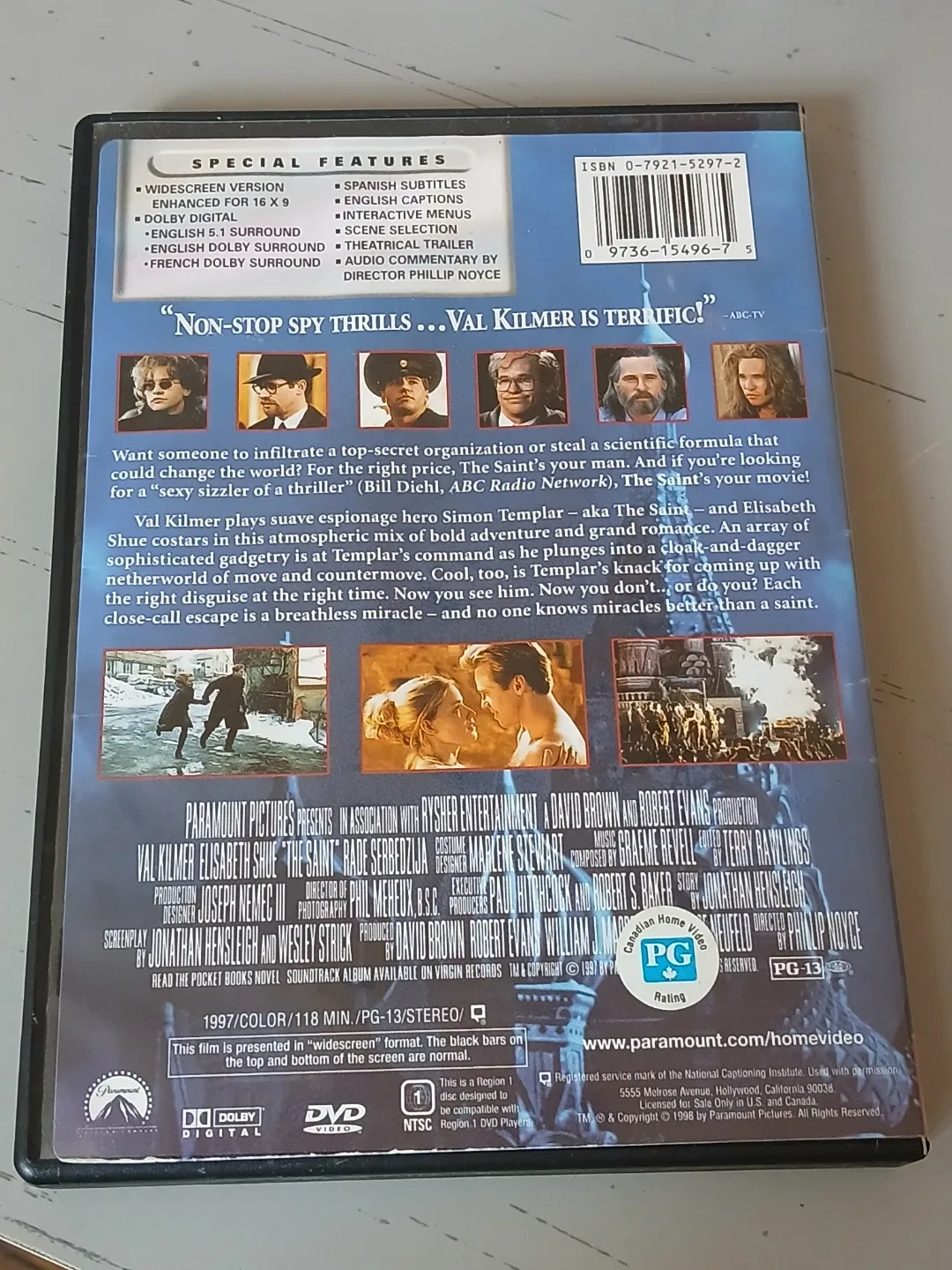 The Saint DVD (1997) - photo 3