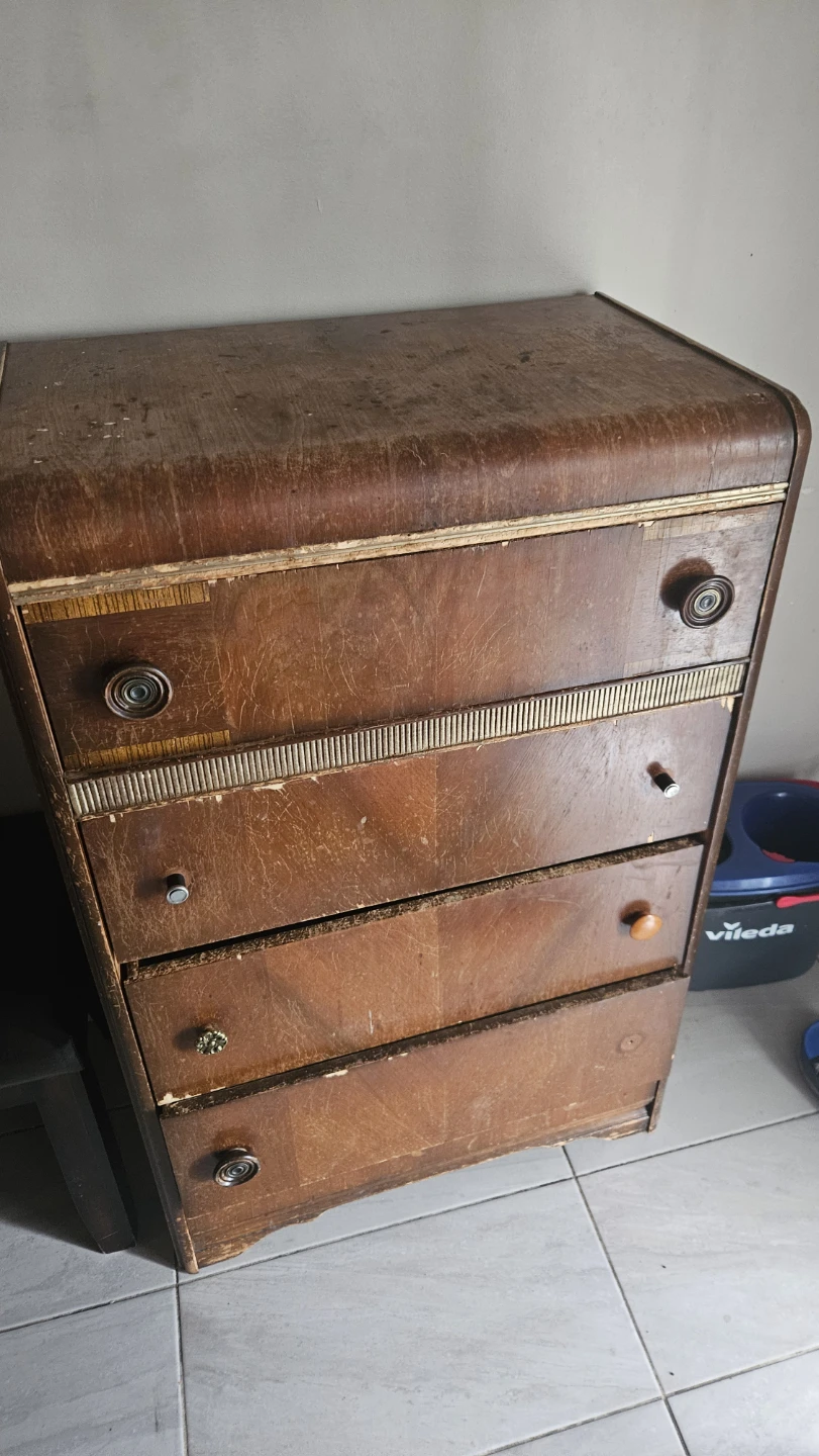 Vintage Wooden Dresser