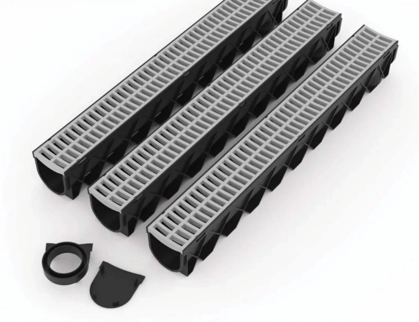 RELN Channel Drain System with Grates - photo 2