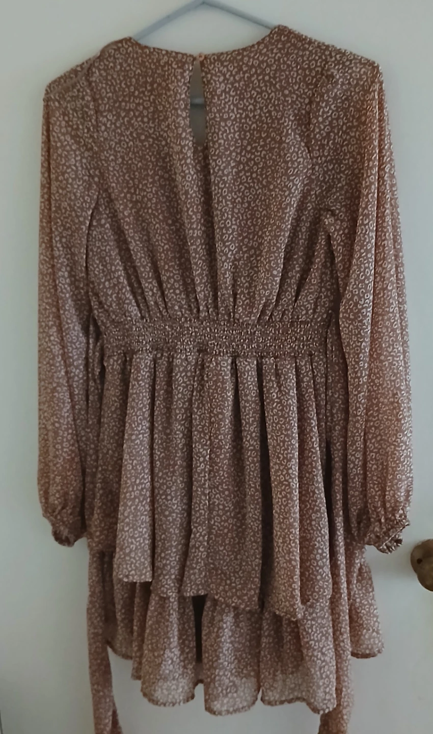 Japra Women's Brown Leopard Print Dress M/M - photo 2