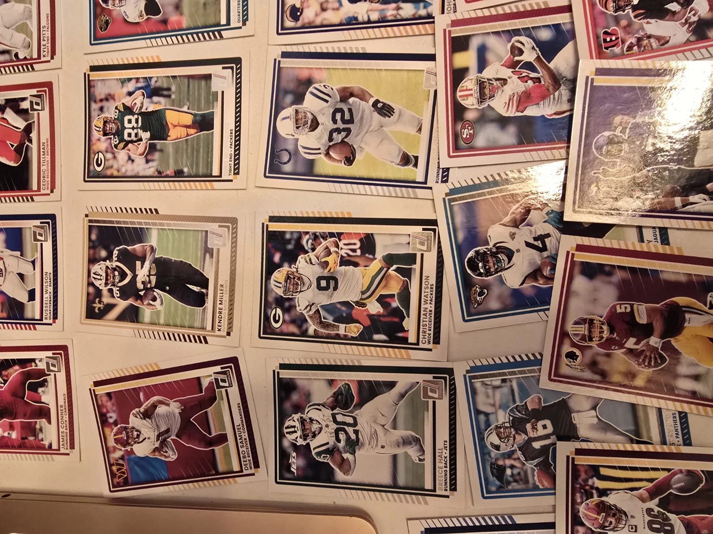 Assorted NFL Football Trading Cards