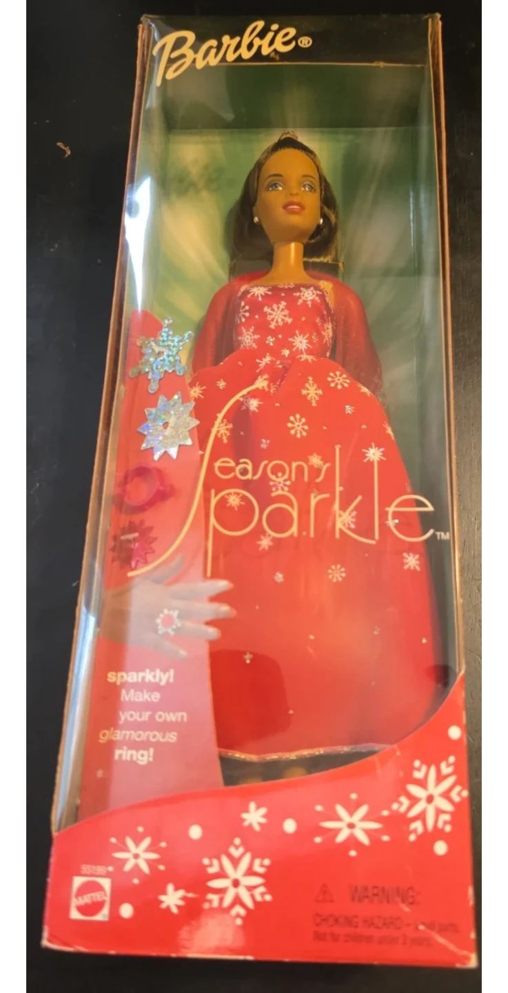 Barbie "Season's Sparkle" Doll - photo 2