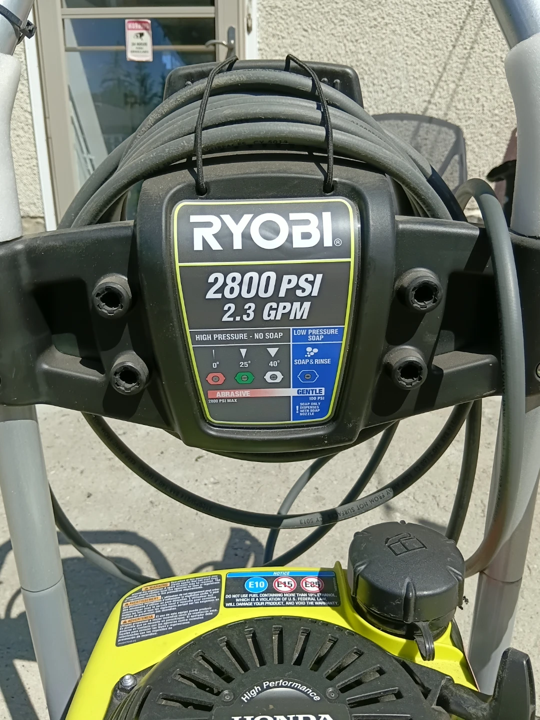Ryobi 2800 PSI Pressure Washer - photo 3