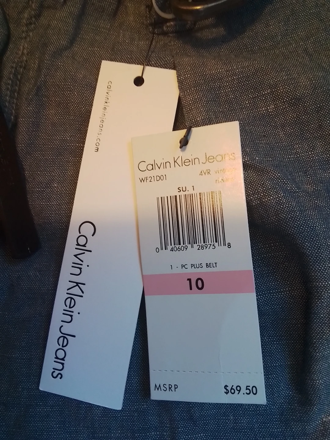 Calvin Klein Jeans Women's Linen Blend Pants - photo 3