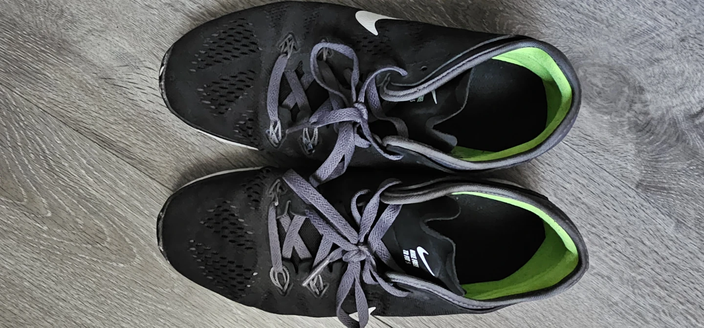 Nike Free RN Running Shoes - Black/White - photo 4