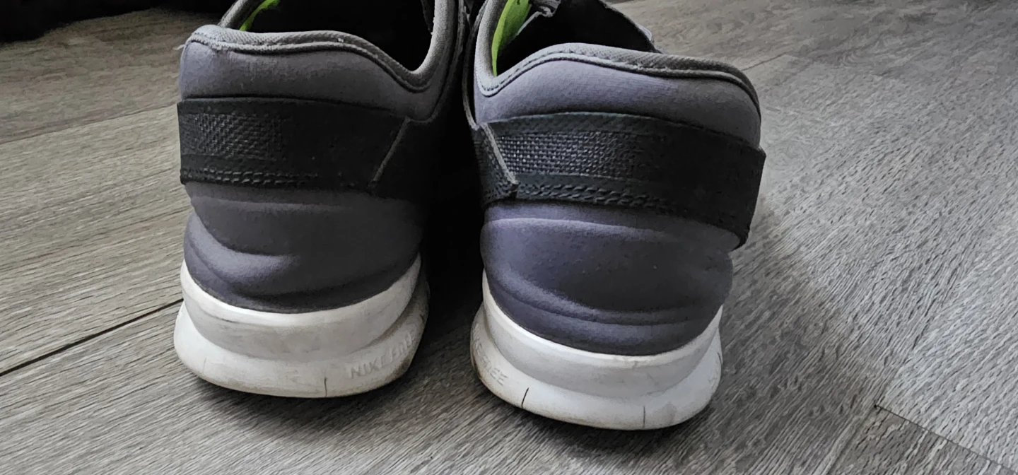 Nike Free RN Running Shoes - Black/White - photo 5