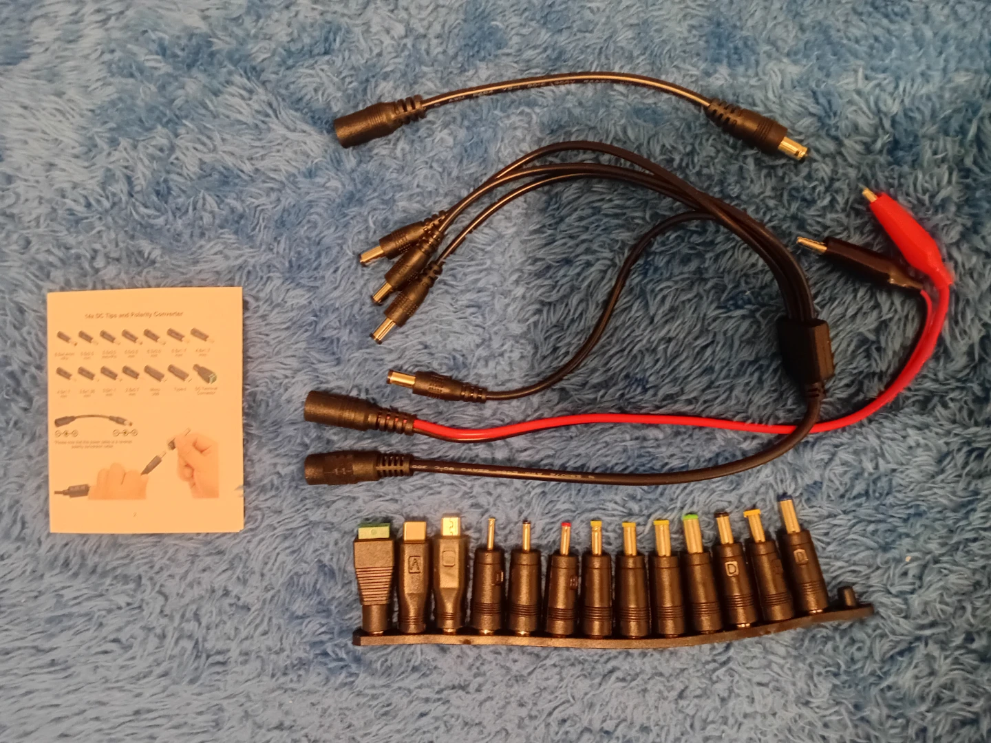 14x DC Tips and Polarity Converter Set - photo 2