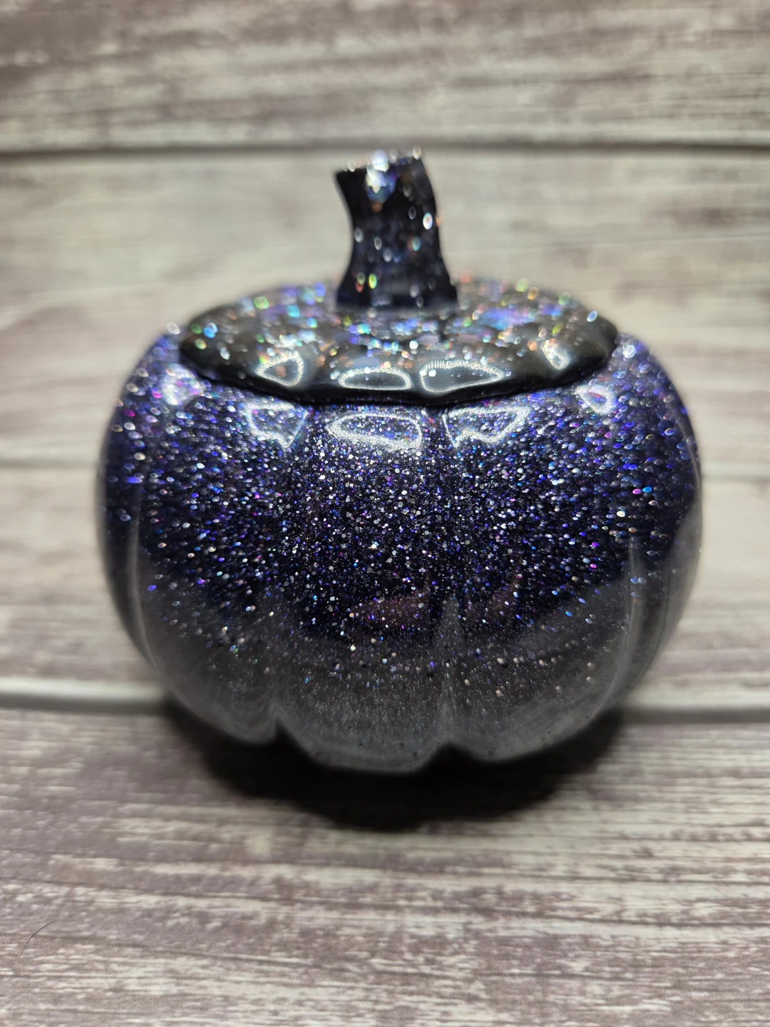 Handmade Resin Pumpkin Trinket Dish - photo 2