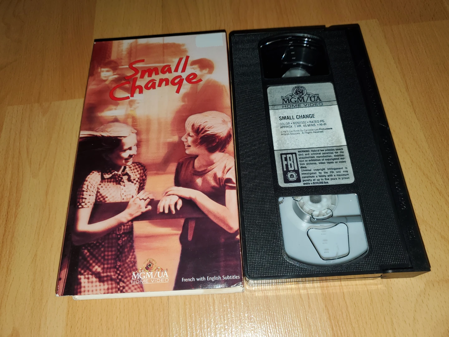 Small Change MGM/UA Home Video VHS Movie