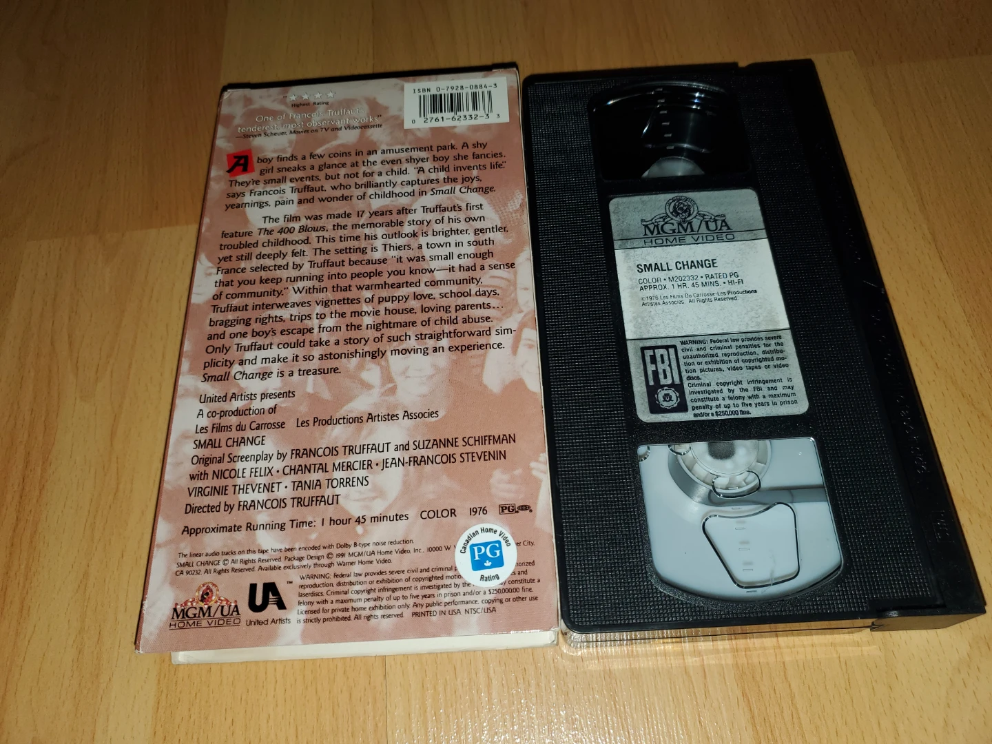 Small Change MGM/UA Home Video VHS Movie - photo 2