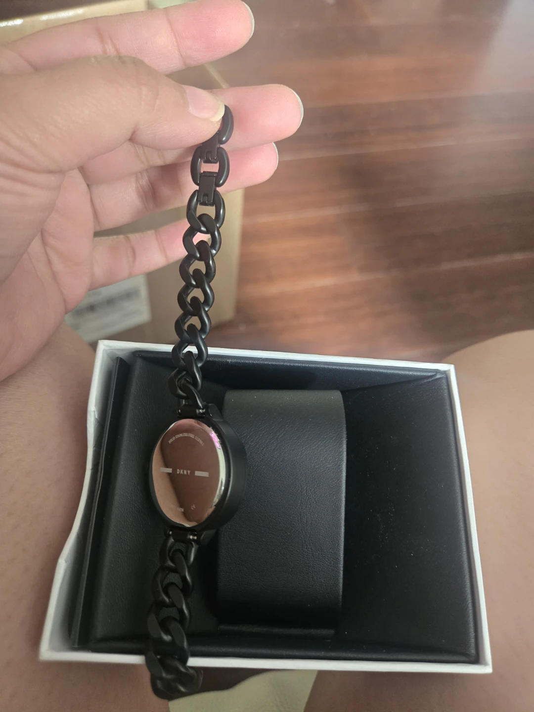 DKNY Women's Watch - Black Chain Bracelet - photo 2