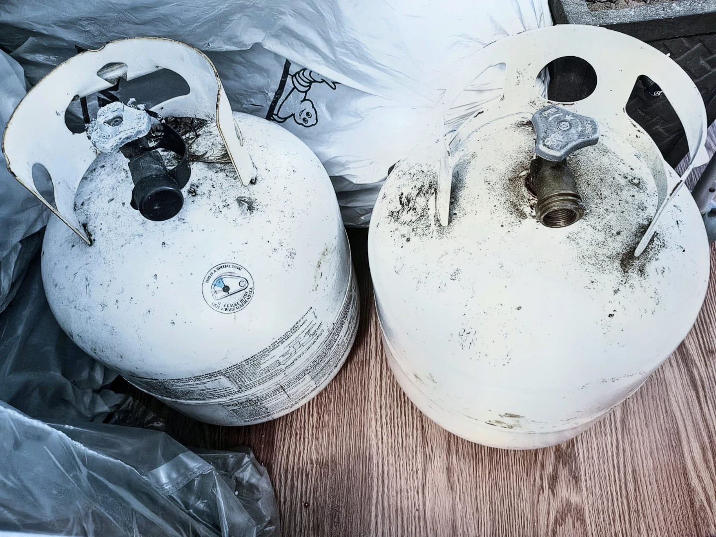 Propane Tanks Empty- Two Available