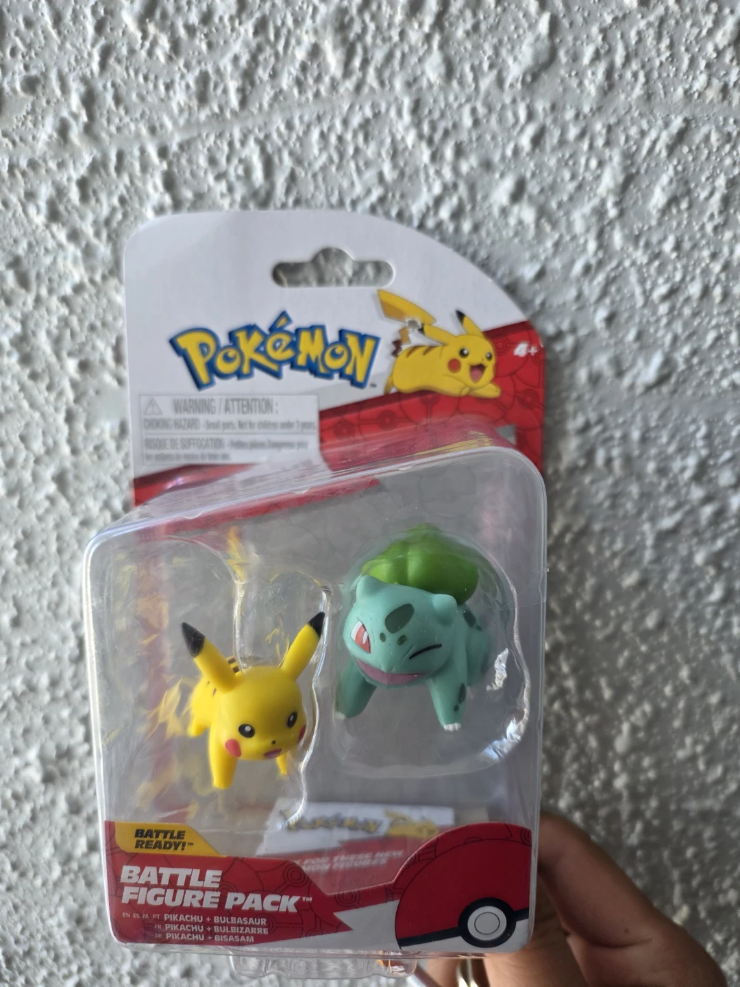 Pokemon Battle Figure Pack Pikachu & Bulbasaur