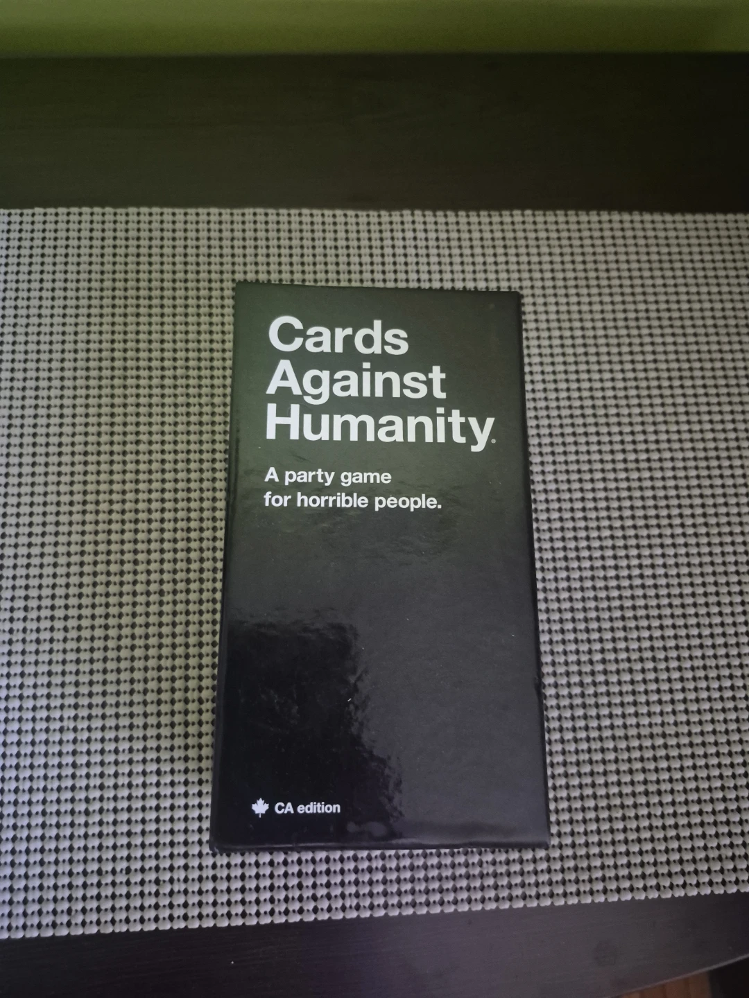 Cards Against Humanity CA Edition Party Game