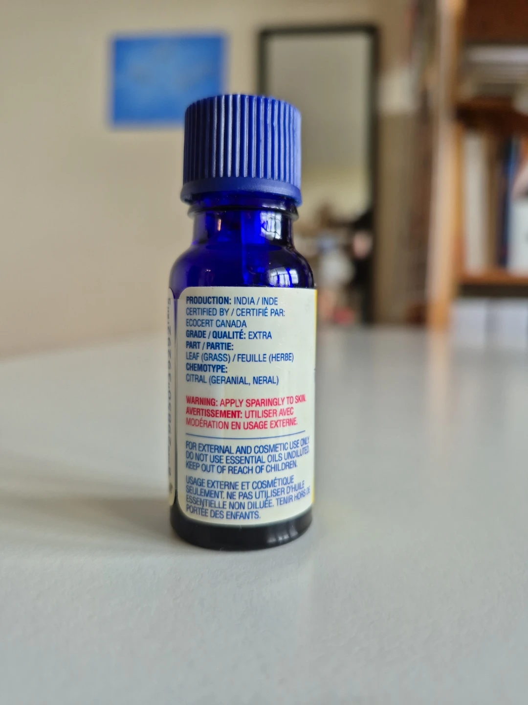 Organic Lemongrass Essential Oil - photo 3