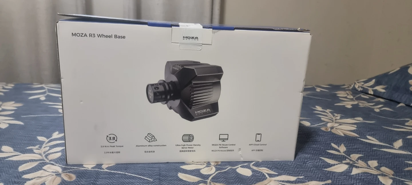 "MOZA R3 PC Bundle, Like New,3-Year Warranty