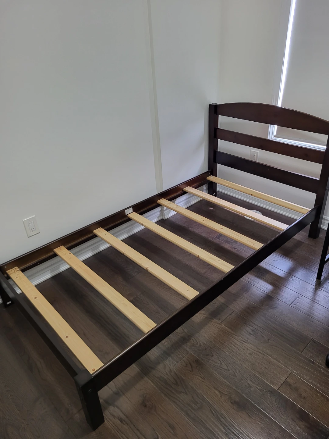 Twin Size Wooden Bed Frame