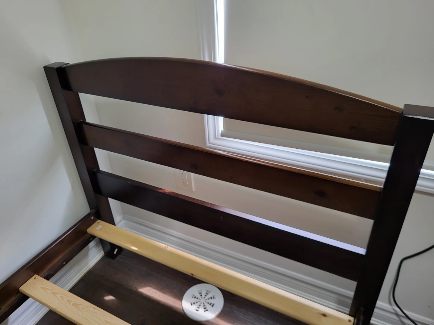 Twin Size Wooden Bed Frame - photo 2