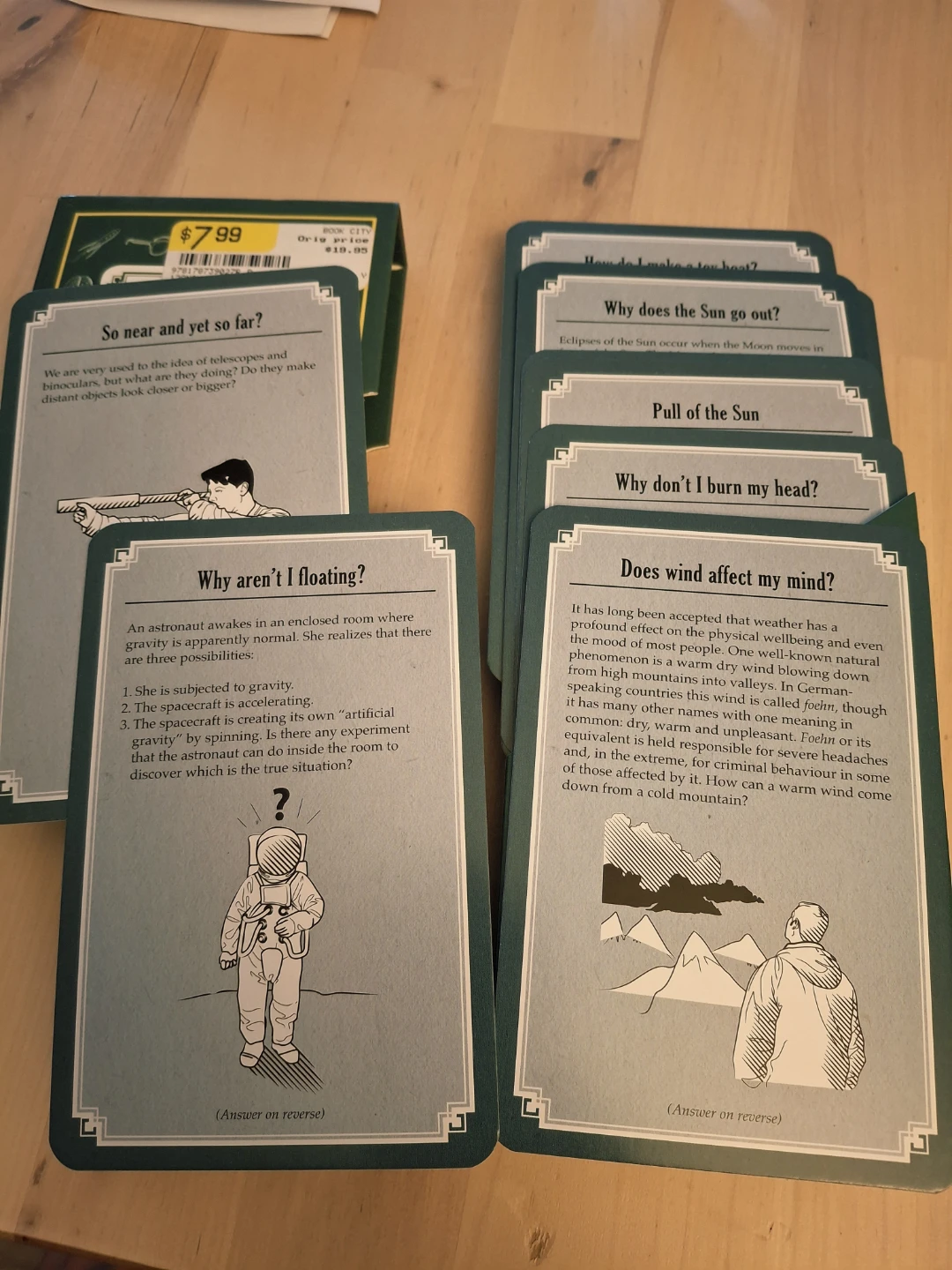 Science Trivia Puzzle Cards - photo 3