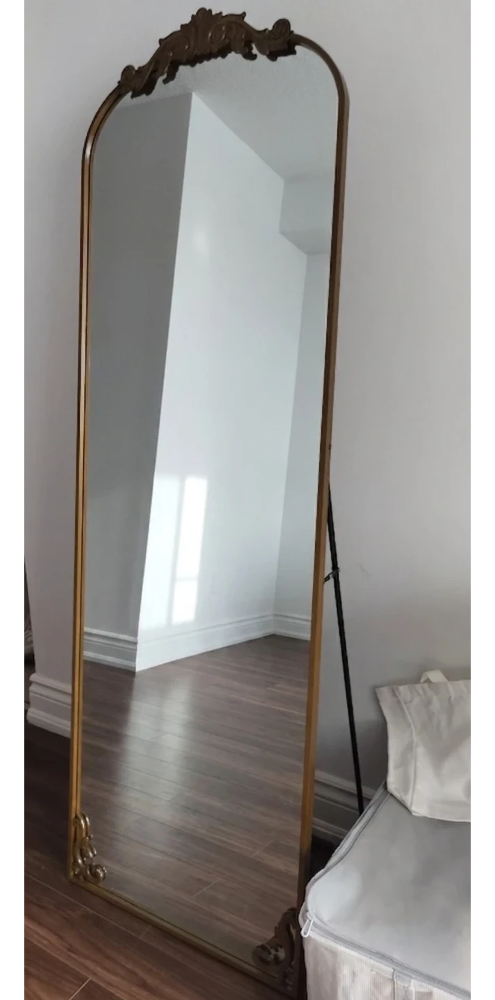 BEAUTYPEAK 65"x21" Arched Full Length Mirror