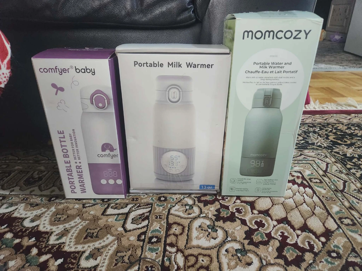 Comfyer & Momcozy Portable Milk Warmers each $70