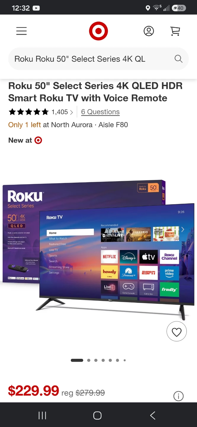 Roku 50" Select Series 4K QLED Smart TV - photo 4