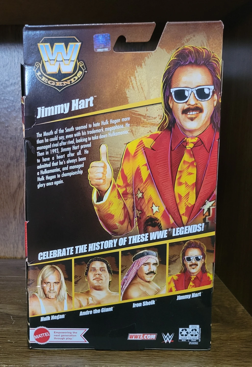 WWE Jimmy Hart Elite Legends Series 21 - photo 2